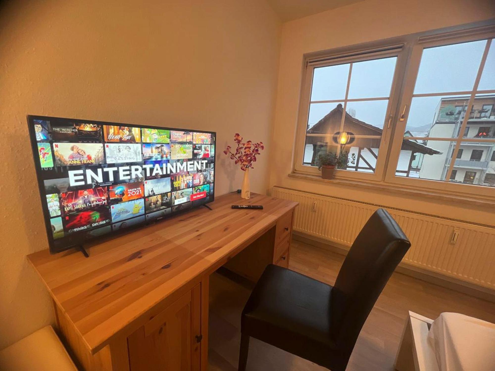 Whirlpool, Fußbodenheizung, Nintendo Nes, Netflix, Wintergarten&workspace * Rudolstadt
